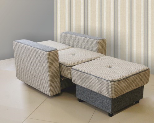 Кресло-кровать Элегия 2 с пуфом в Магадане - изображение 1